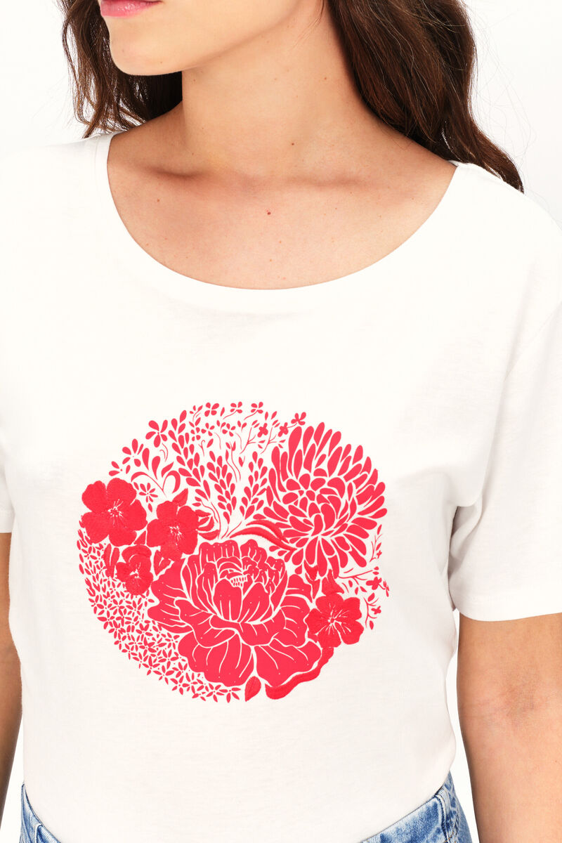 t shirt tozan blanc femme T-shirt tozan blanc femme