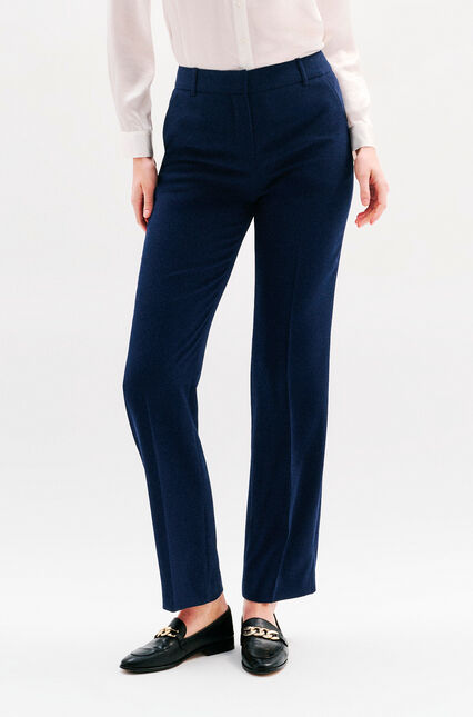 Pantalon Pclement3 bleu marine femme