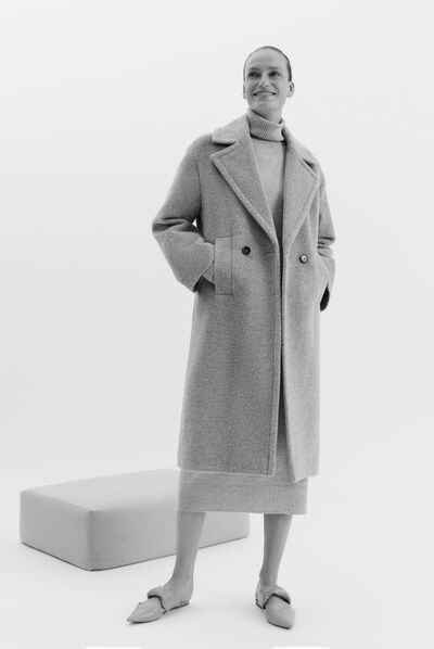 robe gisela gris clair femme