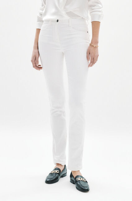 Pantalon Tom blanc femme