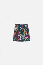 janya skirt emerald green woman