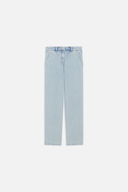 denim baby blau damen