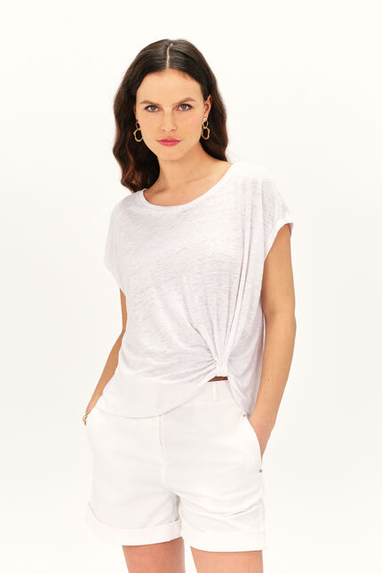 T-shirt timeo blanc femme