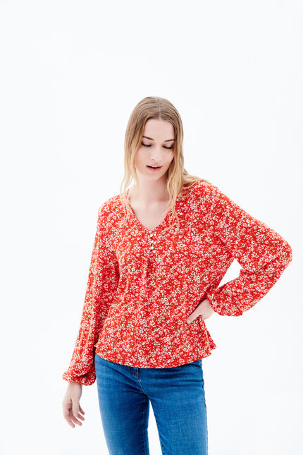 tcarlo T-shirt red woman