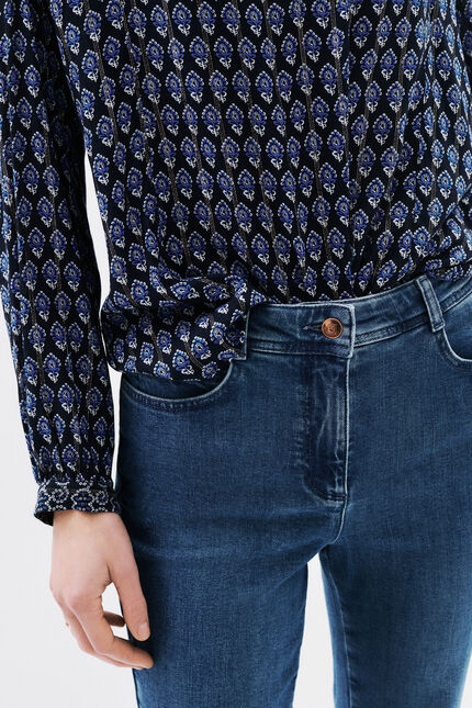 Pantalon Percy2 denim baby bleu femme