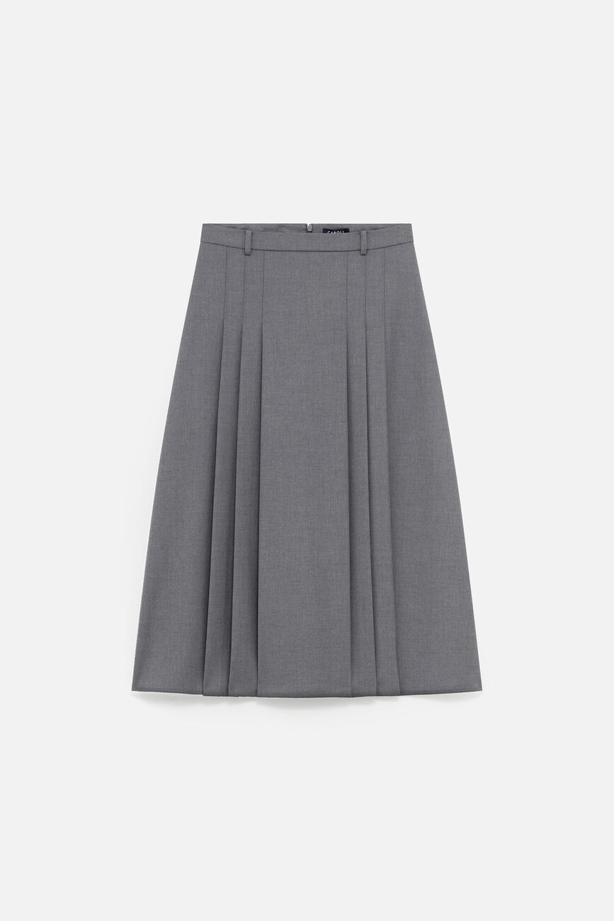 Jupe jasper gris fonce femme