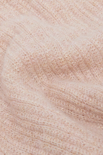Molly sjaal pastelroze vrouw