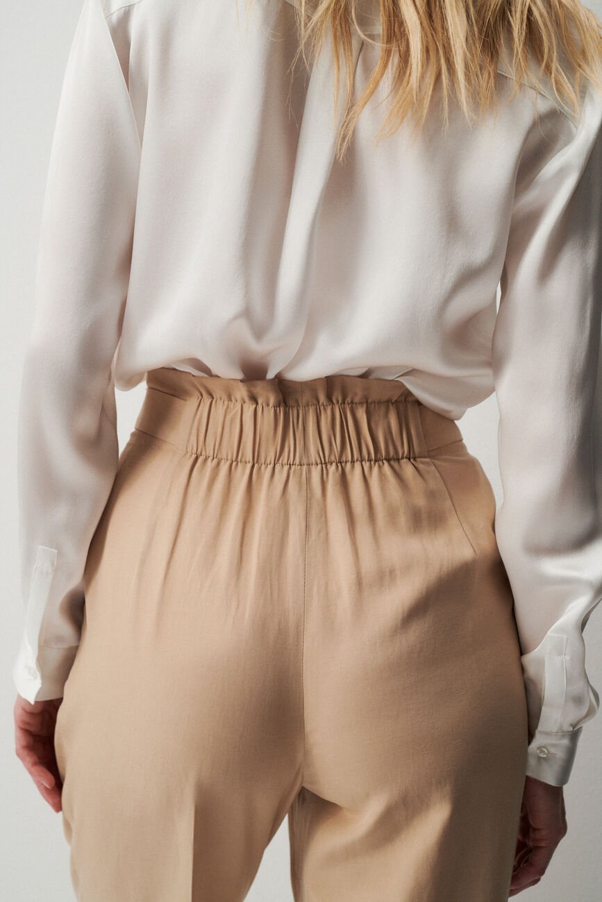 Pantalon public sable femme