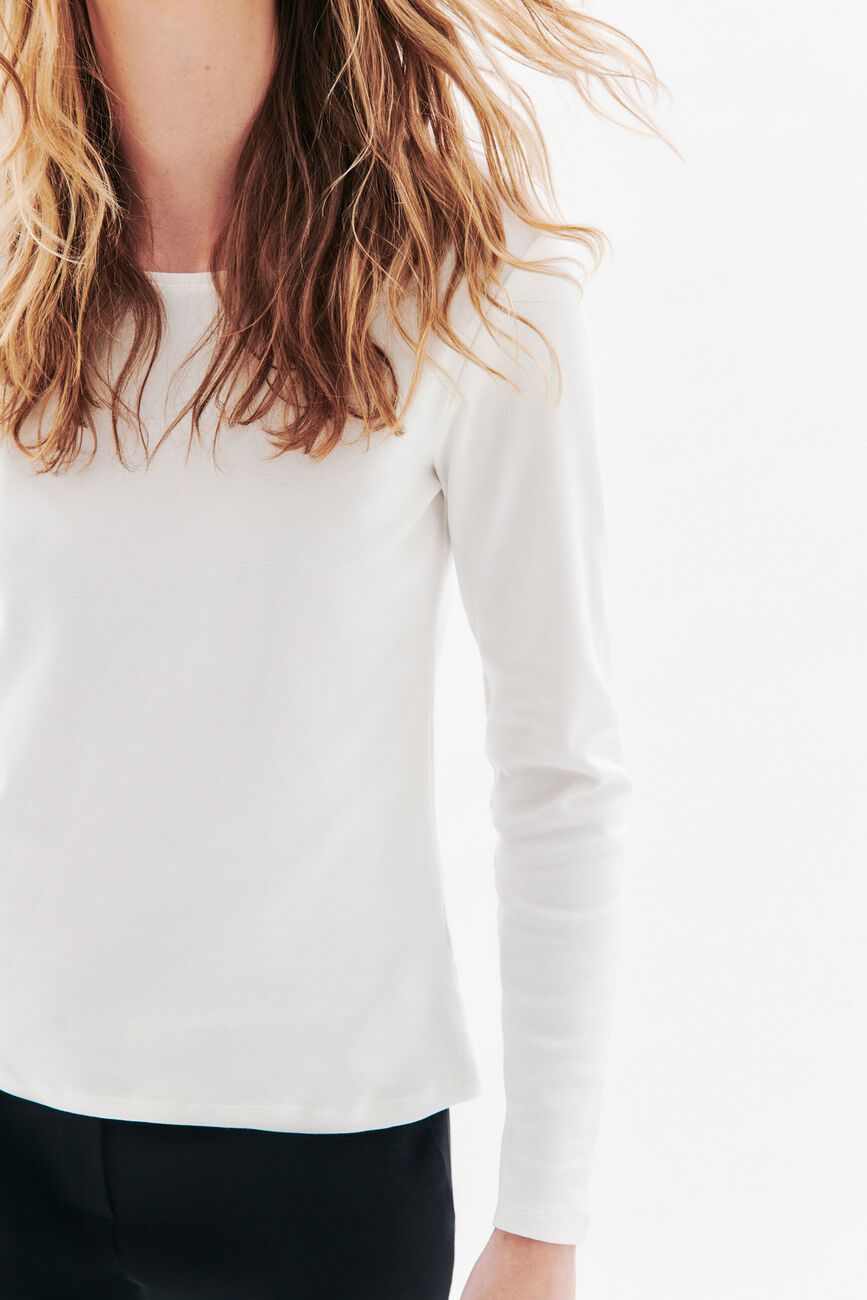 T-shirt Tluc blanc femme