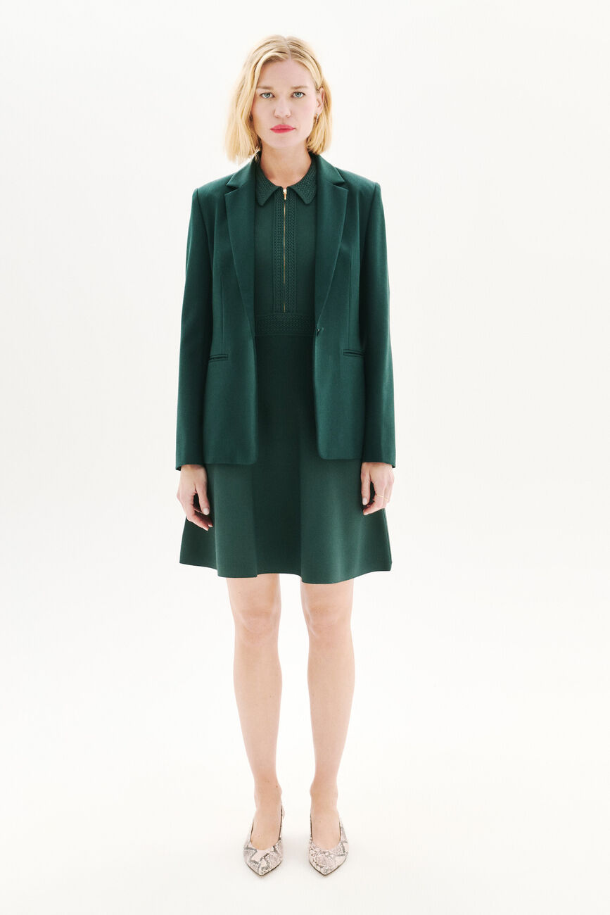 Jacke Vanteane vert foncé damen