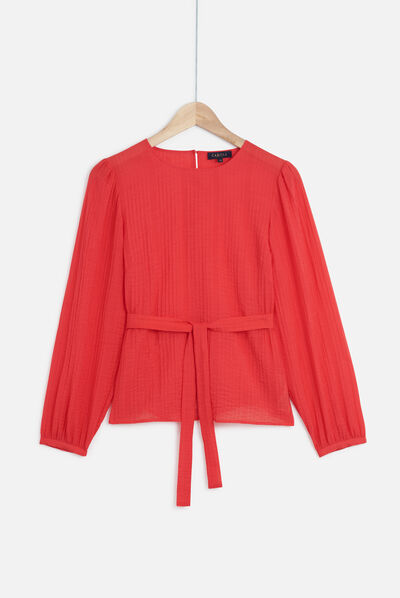 Blusa Garance rosso donna