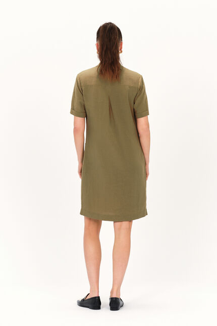 Robe romana vert femme