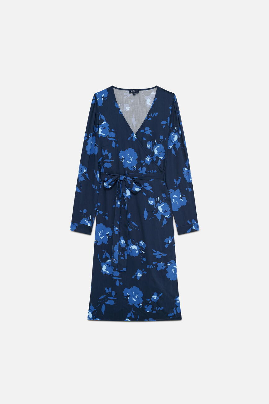Robe Rlena bleu marine femme