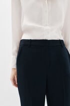 Trousers Pclem navy blue woman