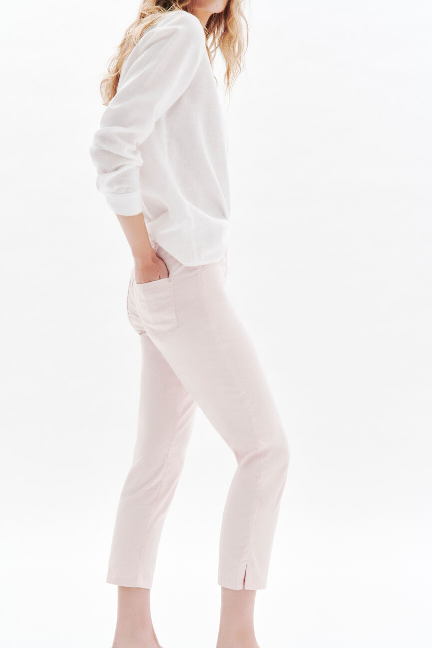 pantacourt mason rose clair femme