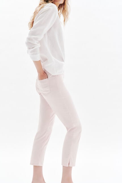pantacourt mason rose clair femme