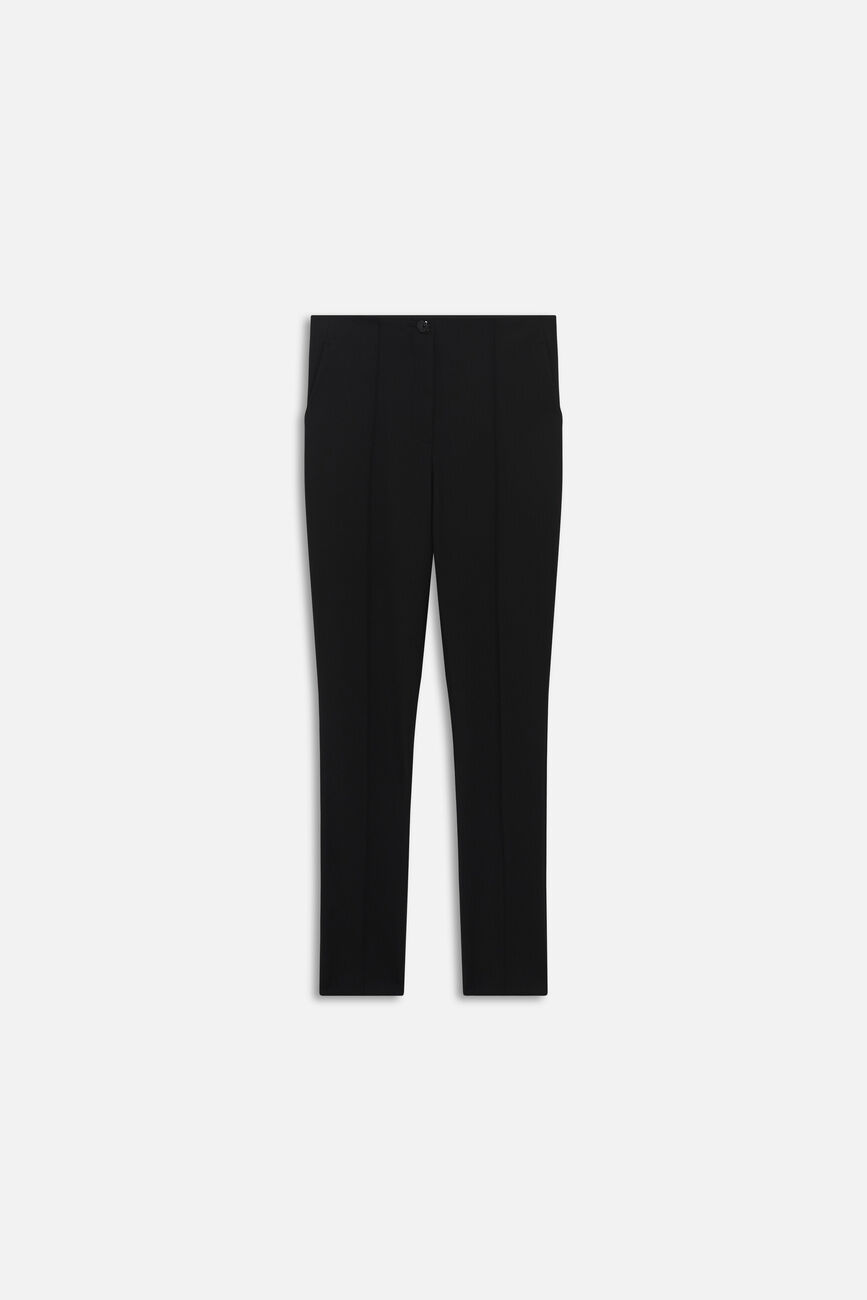 Pantalon pianiste noir femme