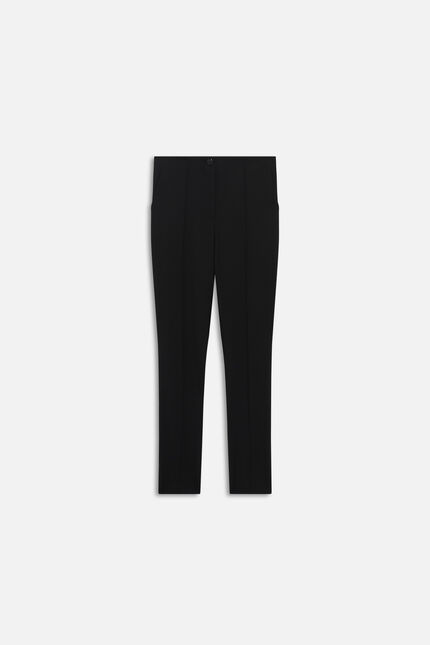Pantalon pianiste noir femme