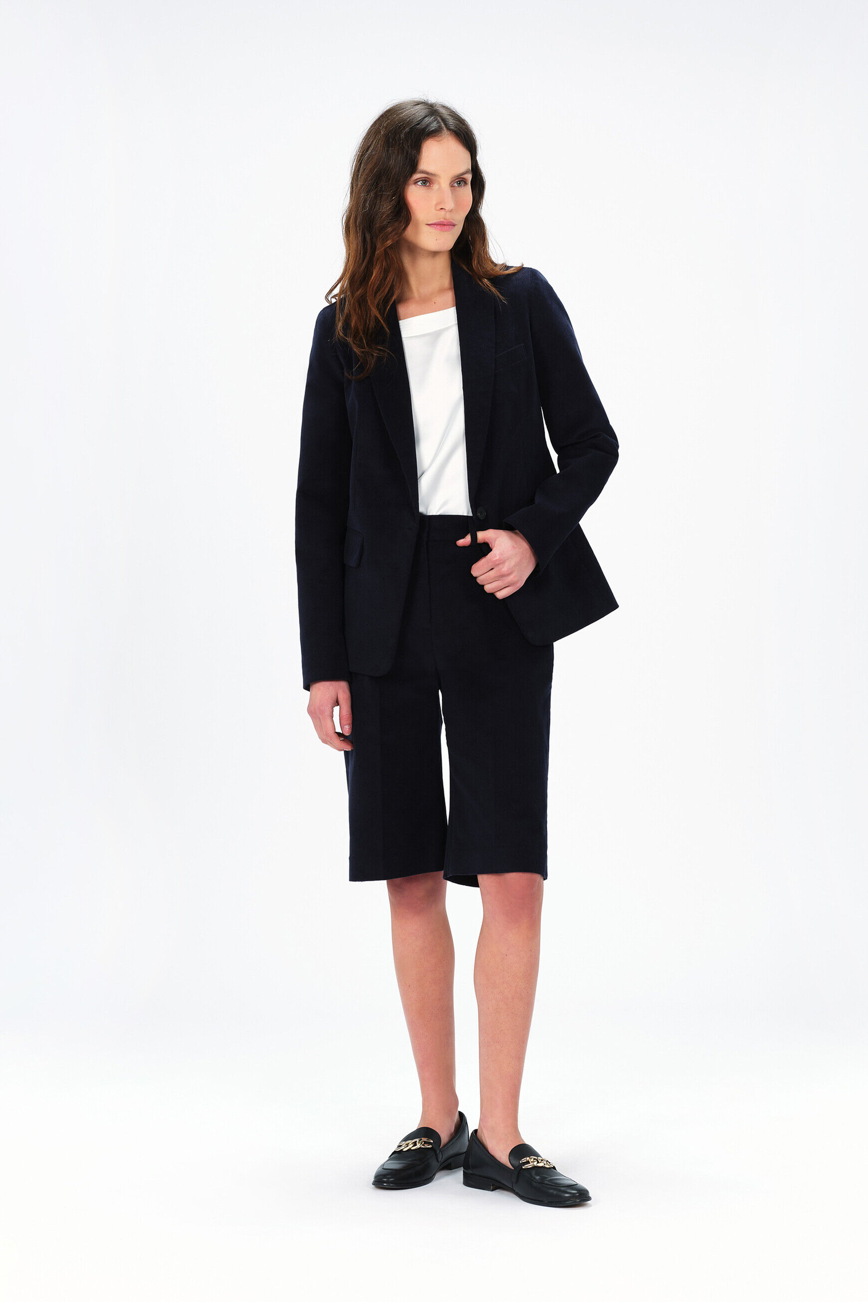 Costume femme bleu marine cheap