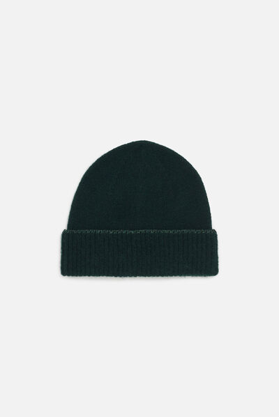 Bonnet bello vert fonce femme
