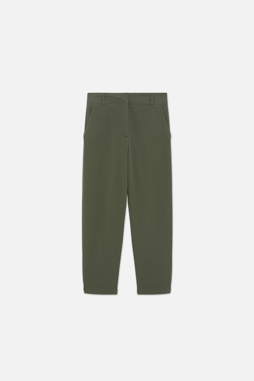 Pantalon Pedalo vert kaki femme