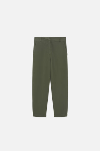 Pantalon Pedalo vert kaki femme