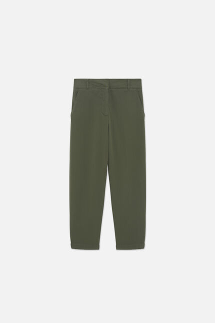 Pantalón Pedalo verde caqui mujer