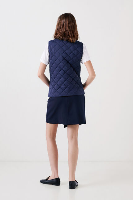 Doudoune gclara bleu marine femme