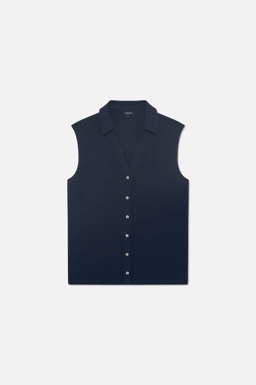 Maglietta Tester blu navy donna