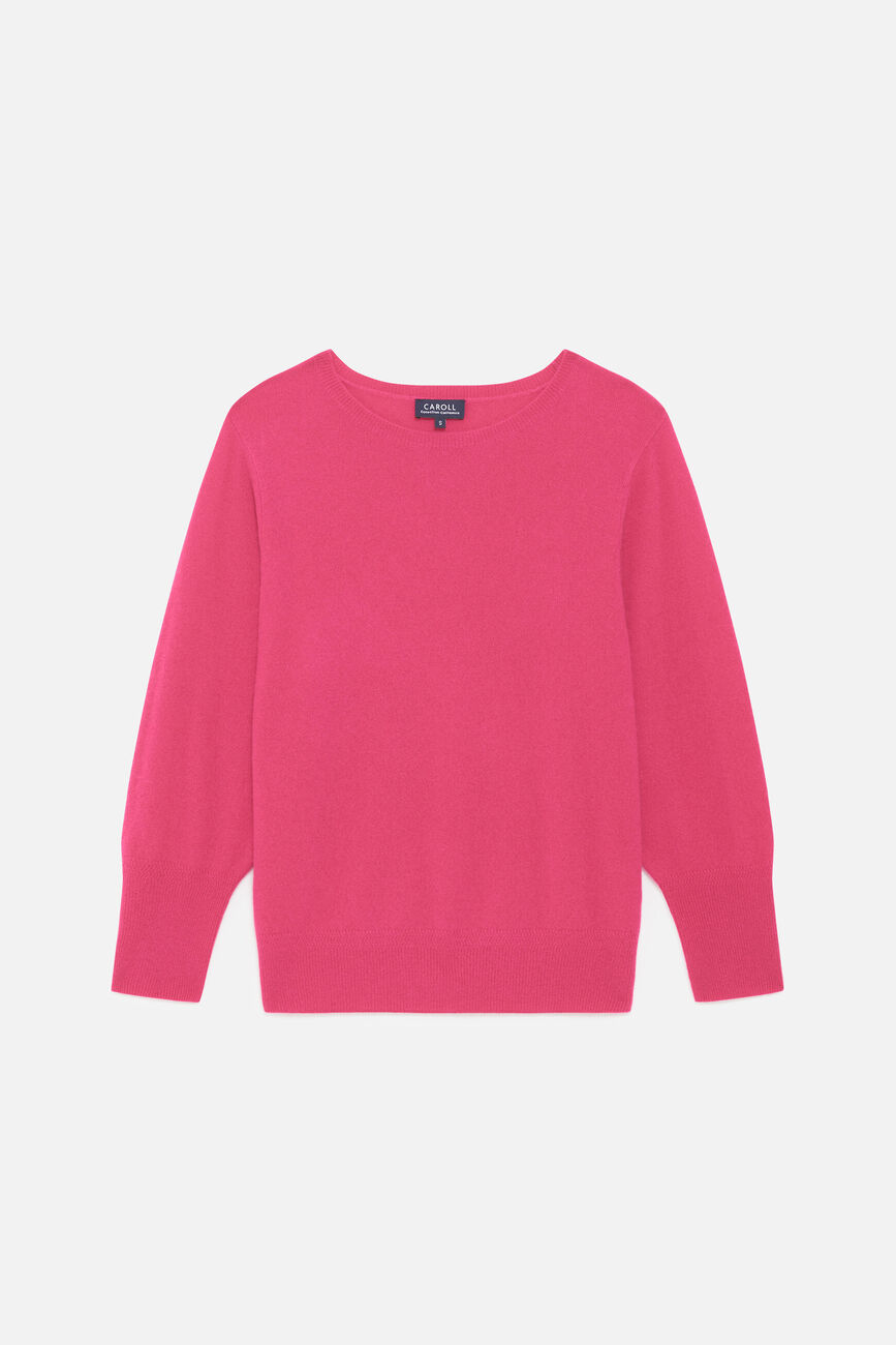 Pull mchelsea 100 % cachemire rose femme