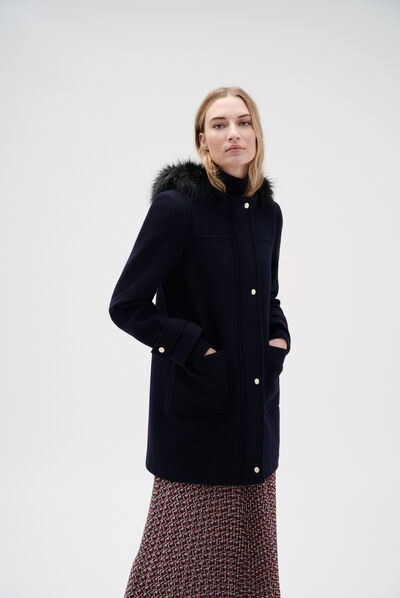 manteau orlando bleu marine femme