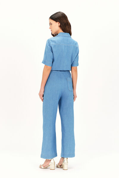 Combinaison belpasso bleu ciel femme