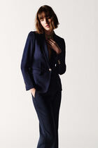 Vaurore Milano jacket navy blue woman