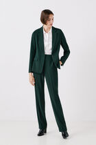 Pants pgautier2 dark green woman