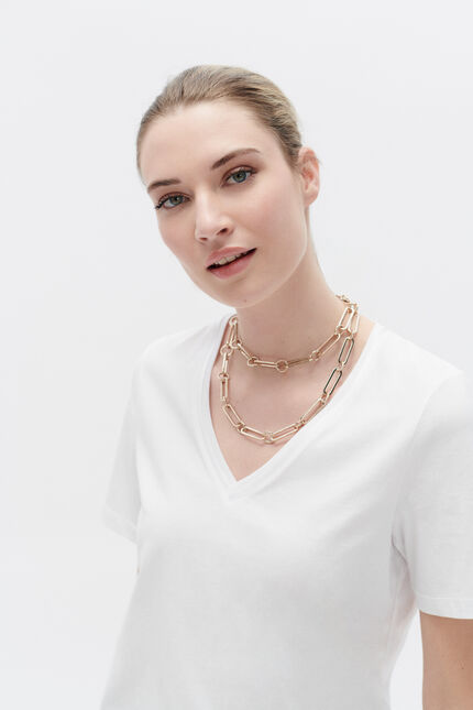 T-shirt tsally blanc femme