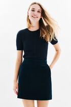Janette skirt navy blue woman