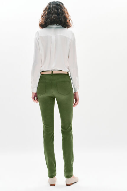 Pantalon Tomc vert kaki femme