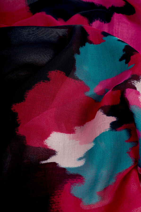 foulard luna rose fushia femme Foulard luna rose fushia femme