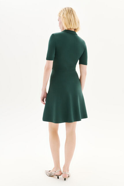 Robe Rmalou vert foncé femme