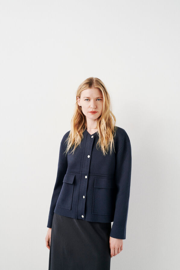veste mjames bleu marine femme Veste mjames bleu marine femme