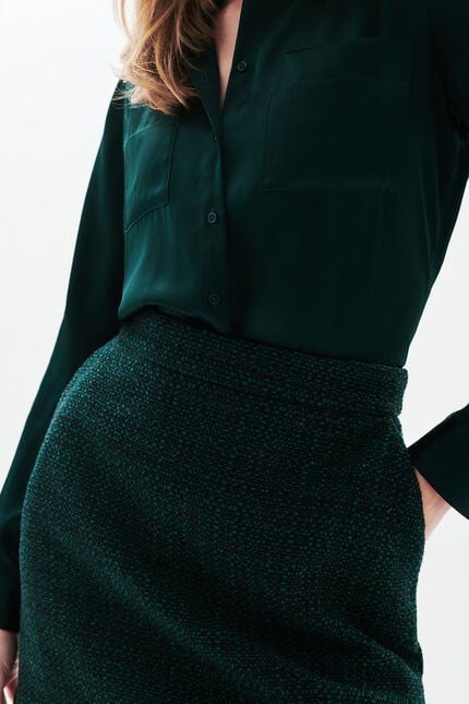Jupe Janette4 vert foncé femme