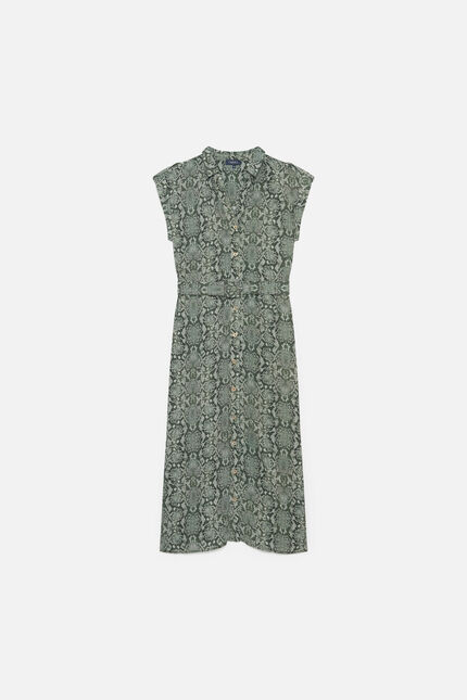 Abito Rloly verde cachi donna