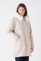 Gtoundra parka ecru woman