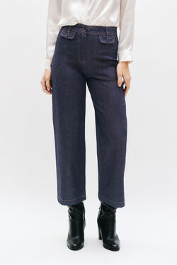 Jean teano denim double stone femme