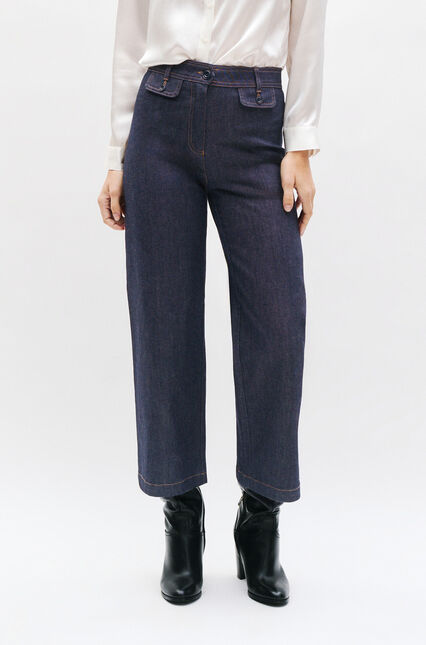 Jean teano denim double stone femme