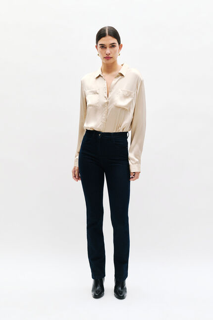 Broek Prayano denim double stone vrouw