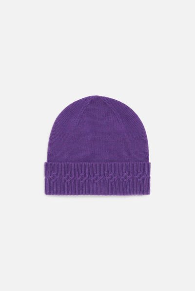 Bonnet ben parme femme