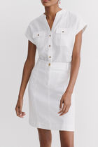 lazuna b skirt white woman