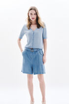 Short Sagnes sky blue woman