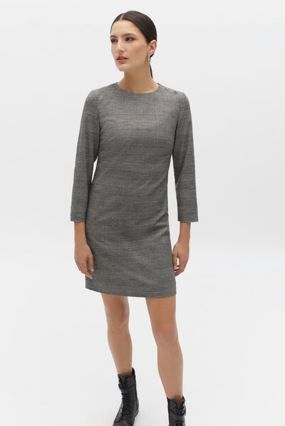 abito swann nero donna
